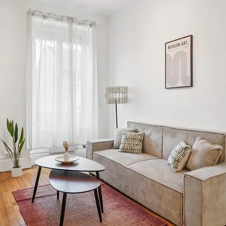 Le Magnifique Chic&cosy à Deux Pas Du Métro Apartamento *